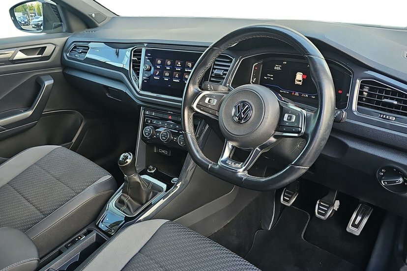 Volkswagen T-Roc 1.5 Tsi Gpf Evo R-line Suv 150 White #6