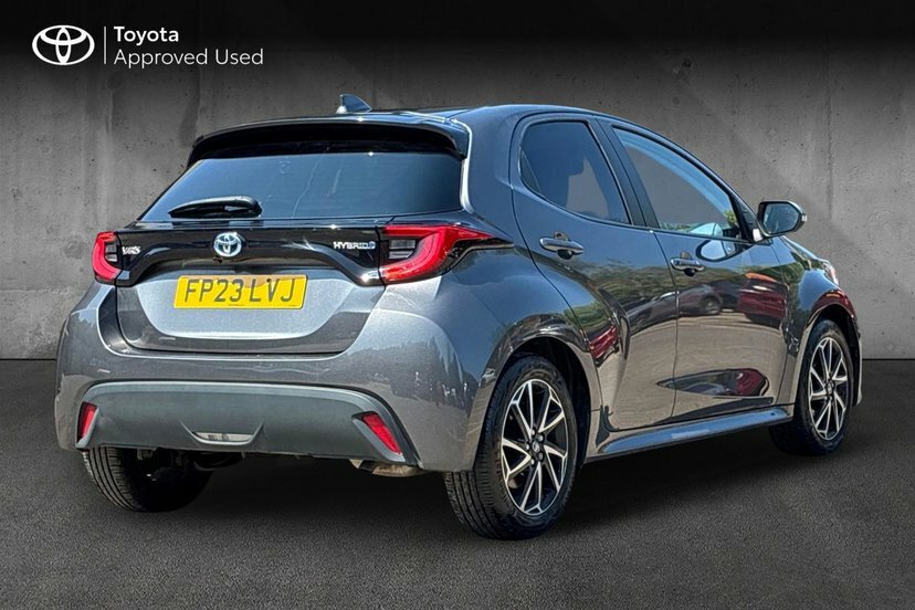 Toyota Yaris 1.5 Vvt-h Design Hatchback Hybrid E-cvt FP23LVJ Grey #2