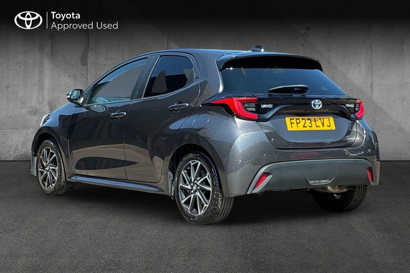 Toyota Yaris 1.5 Vvt-h Design Hatchback Hybrid E-cvt FP23LVJ Grey #4