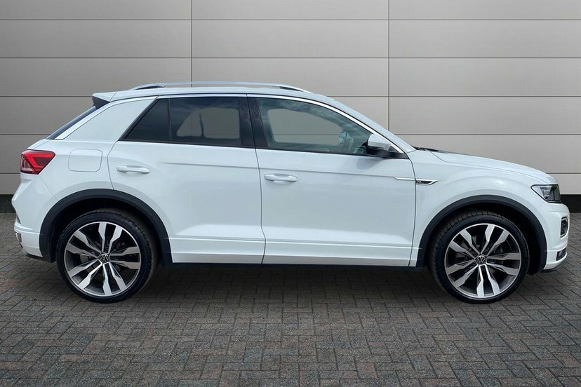 Volkswagen T-Roc 1.5 Tsi Gpf Evo R-line Suv 150 AO71OPF White #4