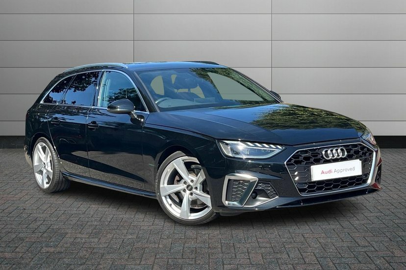 Audi A4 Avant 2.0 Tdi 35 S Line Estate S Tronic 163 Black