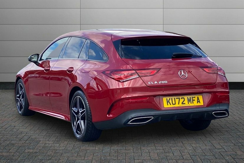 Mercedes-Benz CLA Class Cla200 Amg Line Executive Shooting Brake Pet KU72MFA Red #2