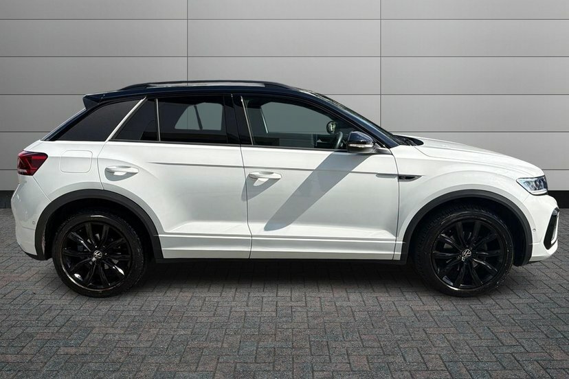 Volkswagen T-Roc 1.5 Tsi R-line Suv Dsg 150 Ps EN73NKG White #4