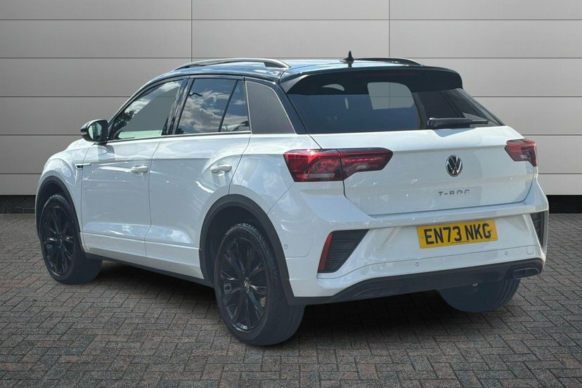 Volkswagen T-Roc 1.5 Tsi R-line Suv Dsg 150 Ps EN73NKG White #3