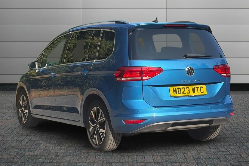 Volkswagen Touran 1.5 Tsi Evo Sel Mpv Dsg 150 Ps 7 Seat Blue #3