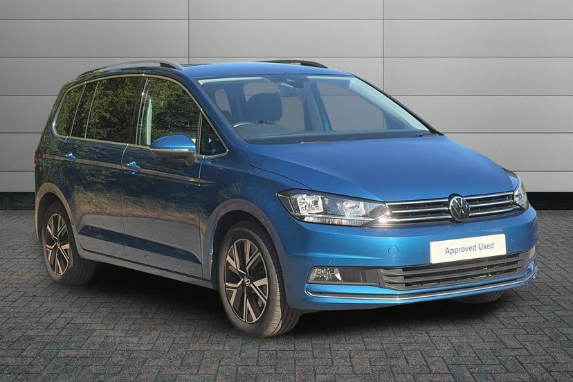 Volkswagen Touran 1.5 Tsi Evo Sel Mpv Dsg 150 Ps 7 Seat Blue