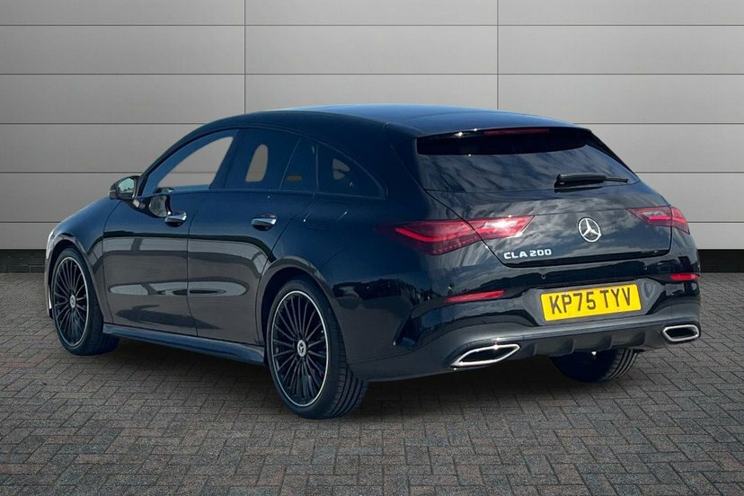 Mercedes-Benz CLA Class 1.3 Cla200h Mhev Amg Line Premium Plus Shooting KP75TYV Black #2