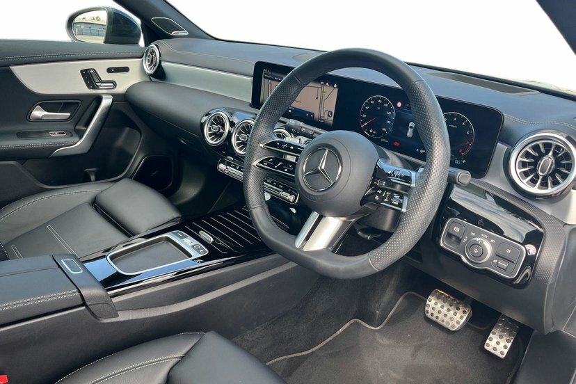 Mercedes-Benz CLA Class 1.3 Cla200h Mhev Amg Line Premium Plus Shooting KP75TYV Black #5