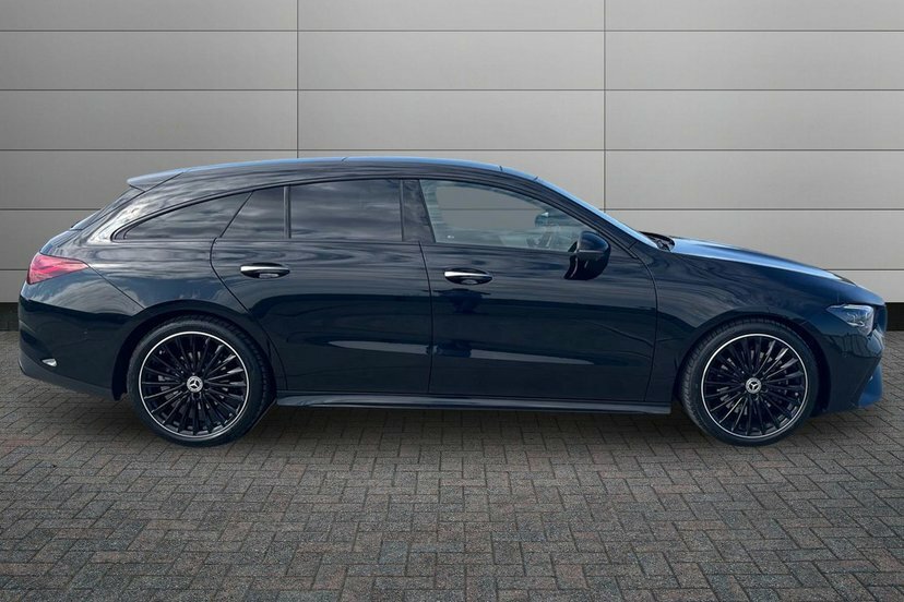 Mercedes-Benz CLA Class 1.3 Cla200h Mhev Amg Line Premium Plus Shooting KP75TYV Black #3