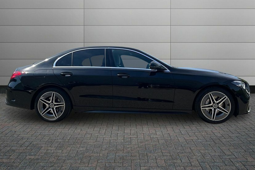Mercedes-Benz C Class C200h Mhev Amg Line Saloon Black #3