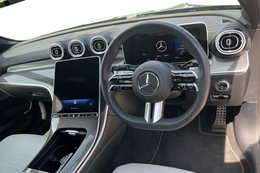 Mercedes-Benz C Class C200h Mhev Amg Line Saloon Black #5