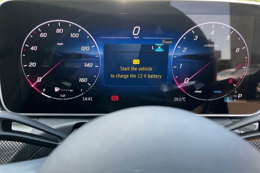 Mercedes-Benz C Class C200h Mhev Amg Line Saloon Black #6