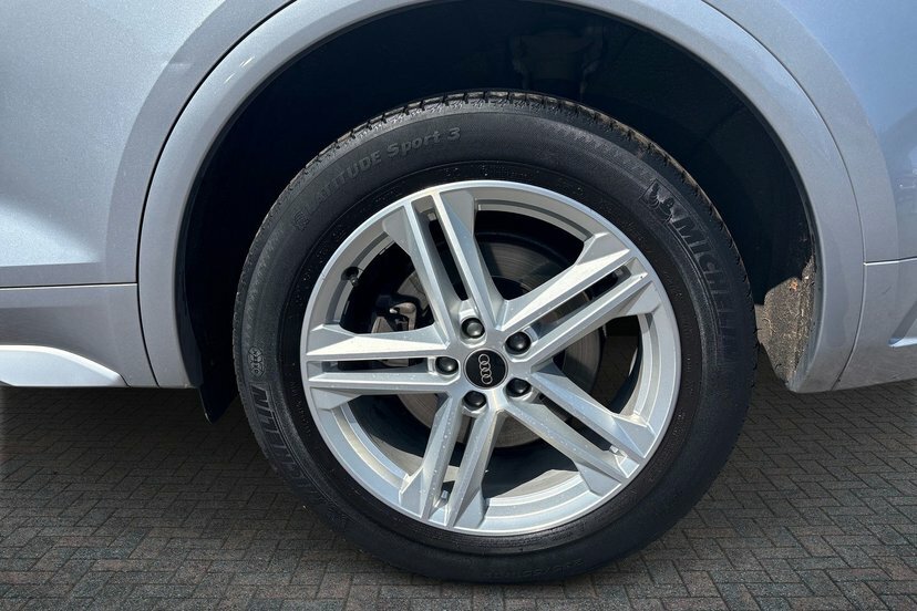 Audi Q5 2.0 Tfsi 45 S Line Suv S Tronic Quattro AP72MFE Silver #5