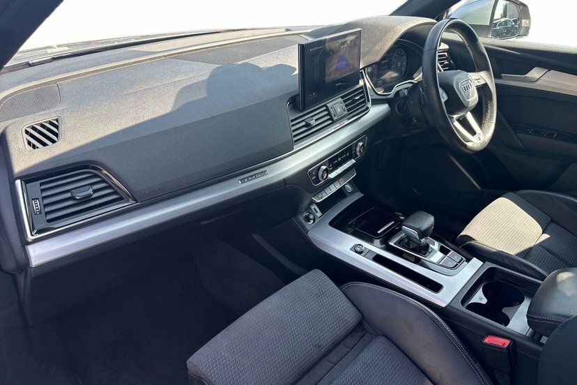 Audi Q5 2.0 Tfsi 45 S Line Suv S Tronic Quattro AP72MFE Silver #2