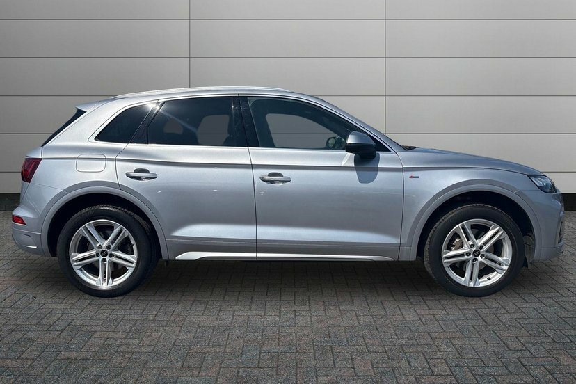 Audi Q5 2.0 Tfsi 45 S Line Suv S Tronic Quattro AP72MFE Silver #4