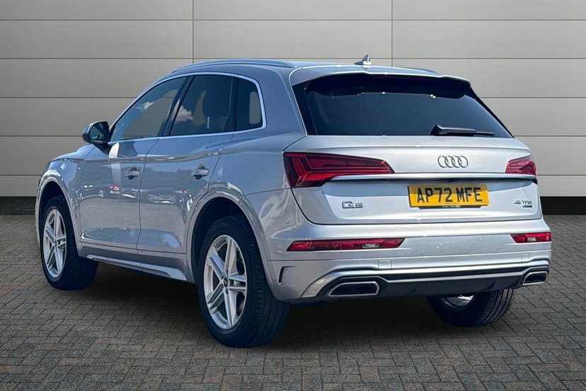 Audi Q5 2.0 Tfsi 45 S Line Suv S Tronic Quattro AP72MFE Silver #3