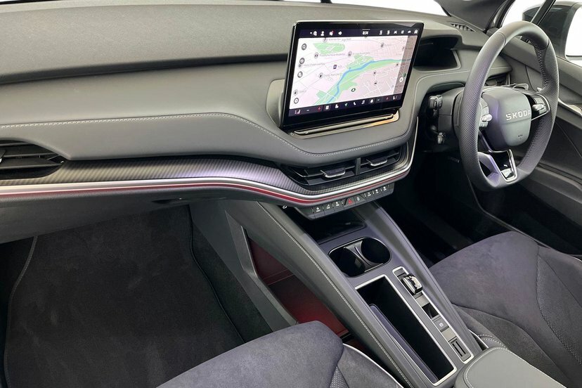 Skoda ENYAQ Enyaq Sportline 85X 82 Kwh 286 Ps Single Speed 4X4 Grey #2