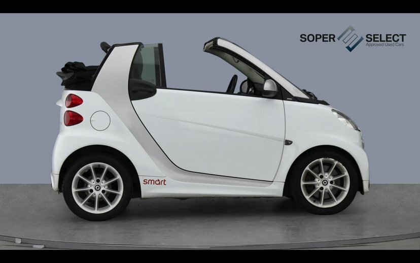 Smart Fortwo Cabrio 1.0 Mhd Passion Cabriolet Softtouch Eur White #3
