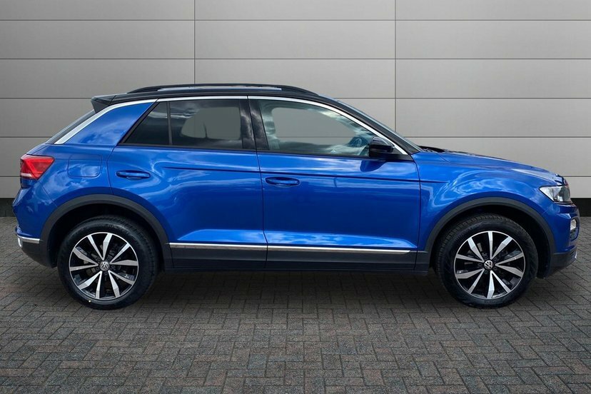 Volkswagen T-Roc 1.5 Tsi Gpf Evo Design Suv 150 MC68BCU Blue #4