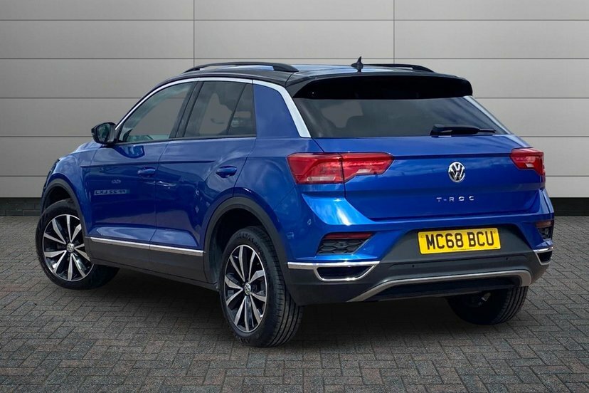 Volkswagen T-Roc 1.5 Tsi Gpf Evo Design Suv 150 MC68BCU Blue #3