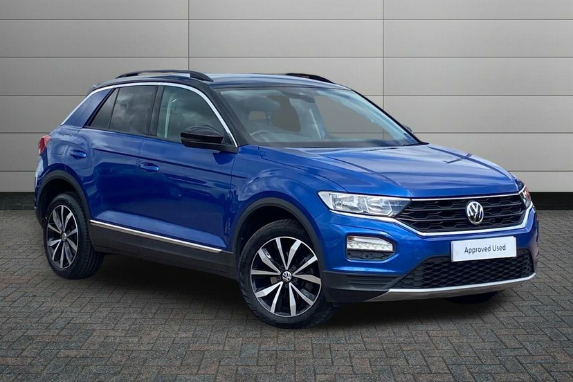 Volkswagen T-Roc 1.5 Tsi Gpf Evo Design Suv 150 MC68BCU Blue