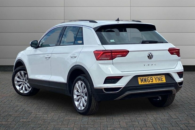 Volkswagen T-Roc 1.5 Tsi Gpf Evo Se Suv 150 Ps MW69YNE White #3