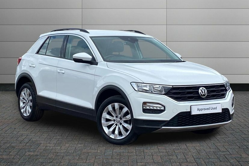 Volkswagen T-Roc 1.5 Tsi Gpf Evo Se Suv 150 Ps MW69YNE White