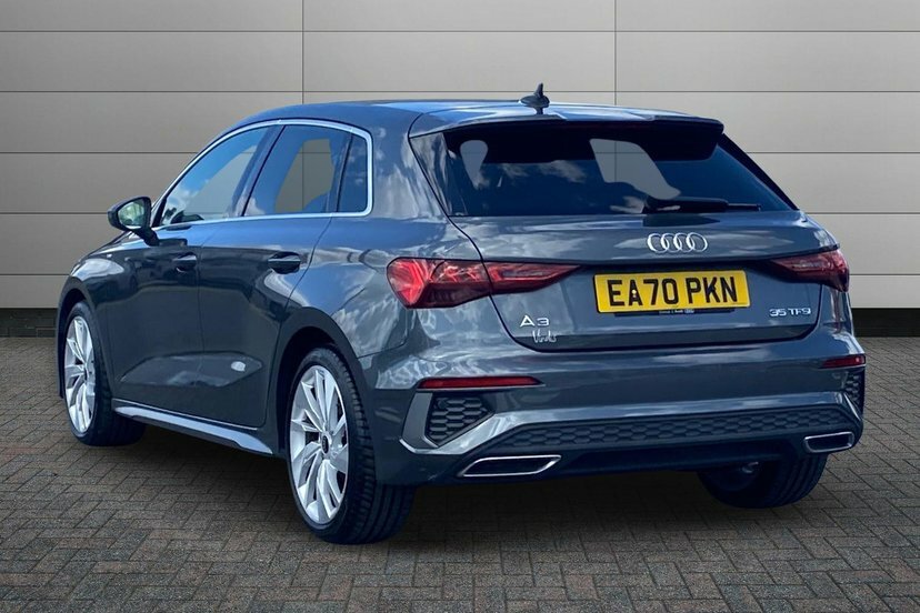 Audi A3 1.5 Tfsi 35 S Line Sportback 15 EA70PKN Grey #3