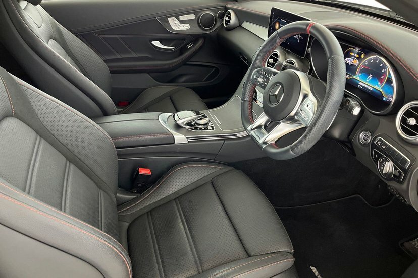 Mercedes-Benz C Class C43 V6 Amg Edition Premium Coupe Silver #5