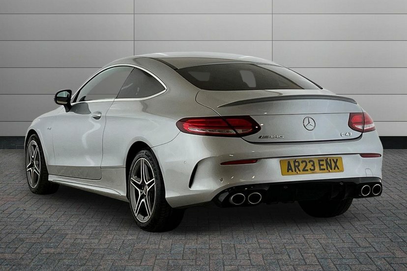 Mercedes-Benz C Class C43 V6 Amg Edition Premium Coupe Silver #2