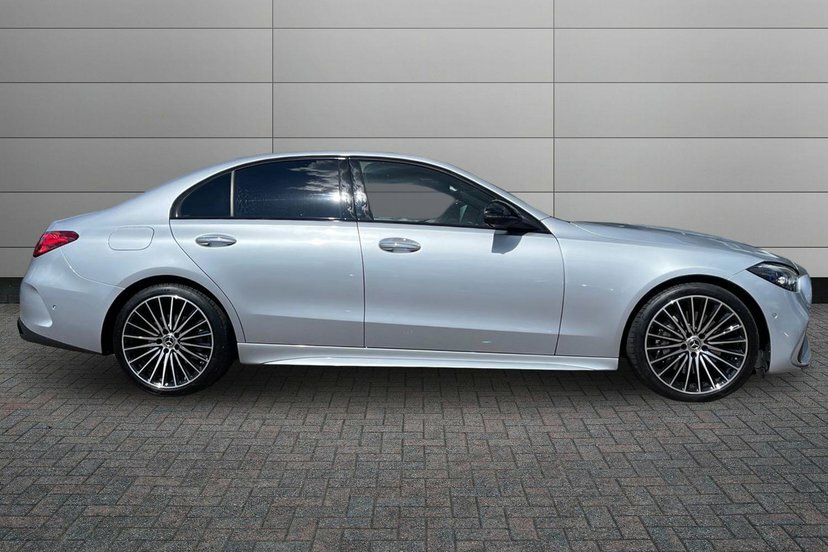Mercedes-Benz C Class 2.0 C300h Mhev Amg Line Premium Plus Saloon Silver #3