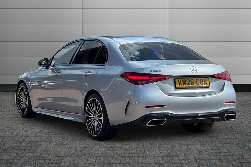 Mercedes-Benz C Class 2.0 C300h Mhev Amg Line Premium Plus Saloon Silver #2