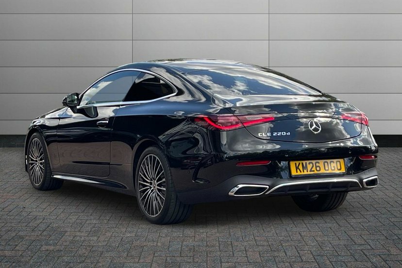 Mercedes-Benz CLE Class 2.0 Cle220dh Mhev Amg Line Premium Coupe Die Black #2
