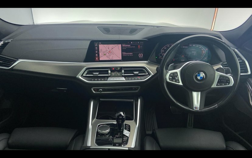 BMW X6 X6 M50i Blue #4