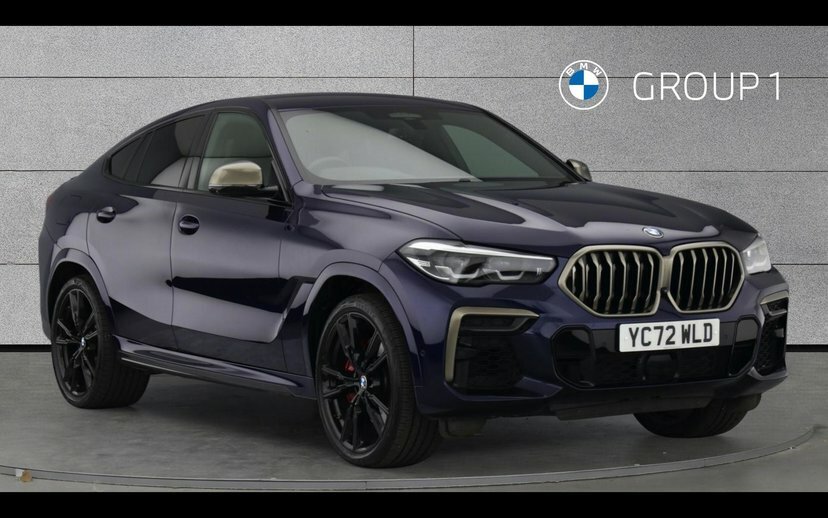 BMW X6 X6 M50i Blue