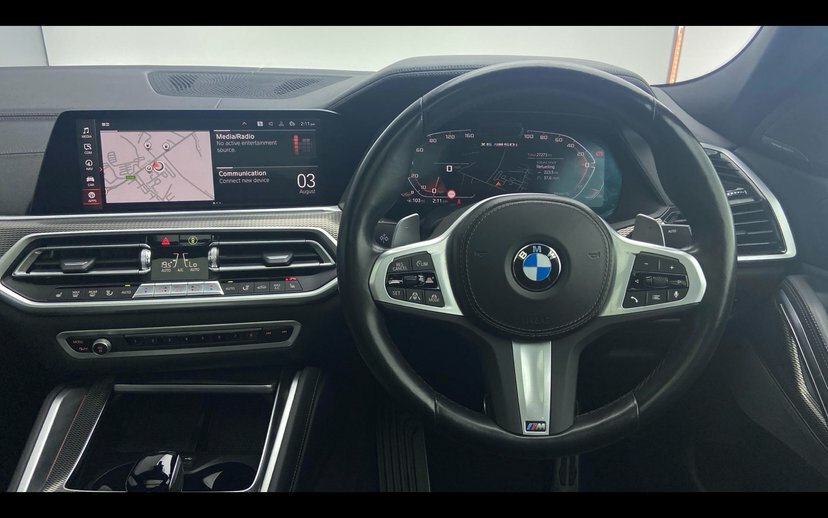 BMW X6 X6 M50i Blue #5