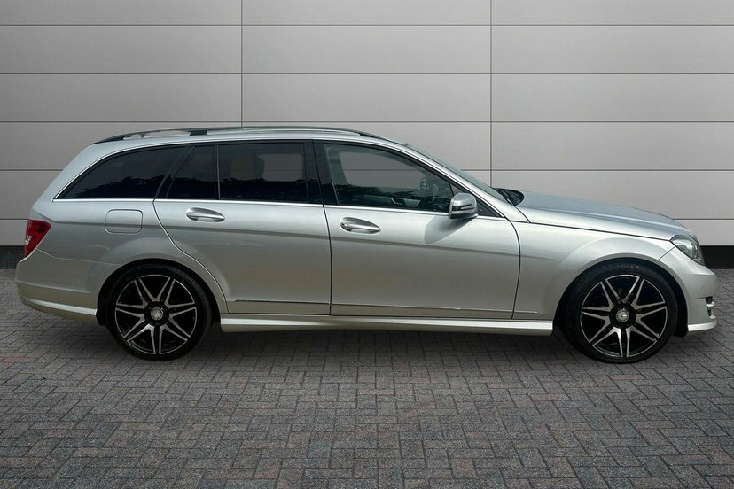 Mercedes-Benz C Class 2.1 C220 Cdi Amg Sport Plus Estate G-tr Silver #4