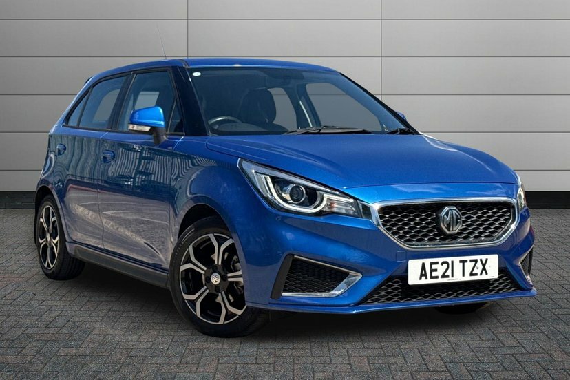 MG MG3 1.5 Vti-tech Exclusive Nav Hatchback Ma Blue