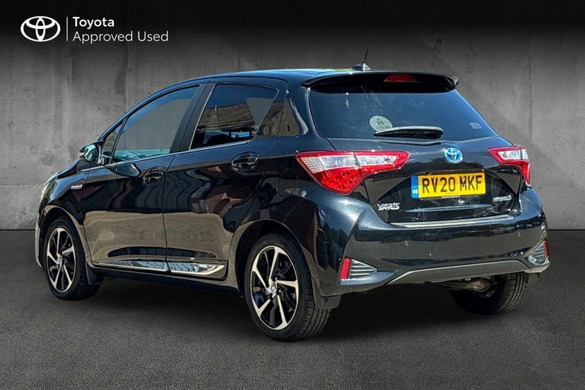 Toyota Yaris 1.5 Vvt-h Excel Hatchback Hybrid E-cvt RV20MKF Black #4