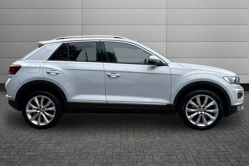 Volkswagen T-Roc 1.0 Tsi Sel Suv 115 Ps White #4