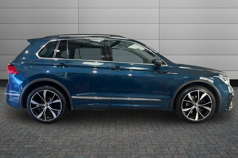 Volkswagen Tiguan 2.0 Tdi R-line Suv Dsg 4Motion 200 Ps AU71WLC Blue #4