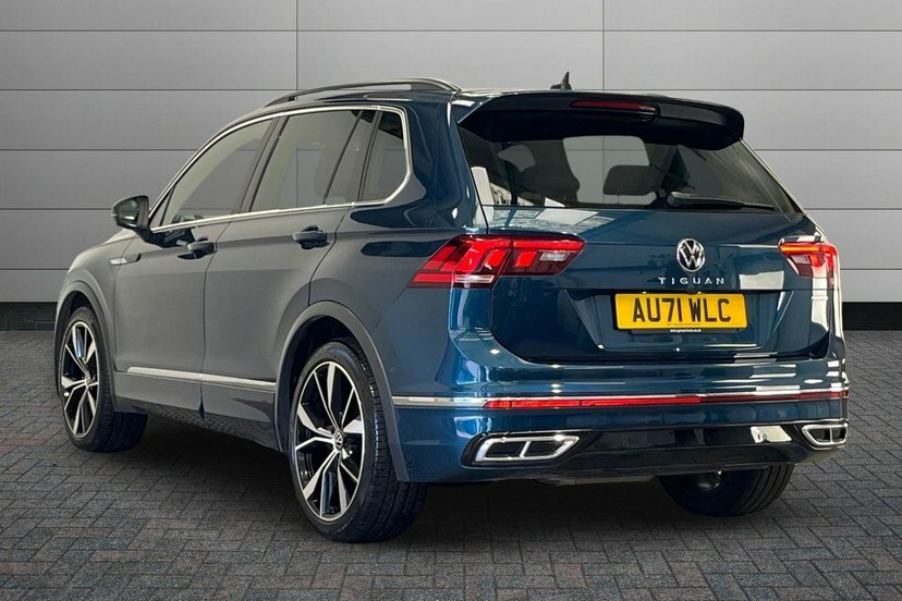 Volkswagen Tiguan 2.0 Tdi R-line Suv Dsg 4Motion 200 Ps AU71WLC Blue #3