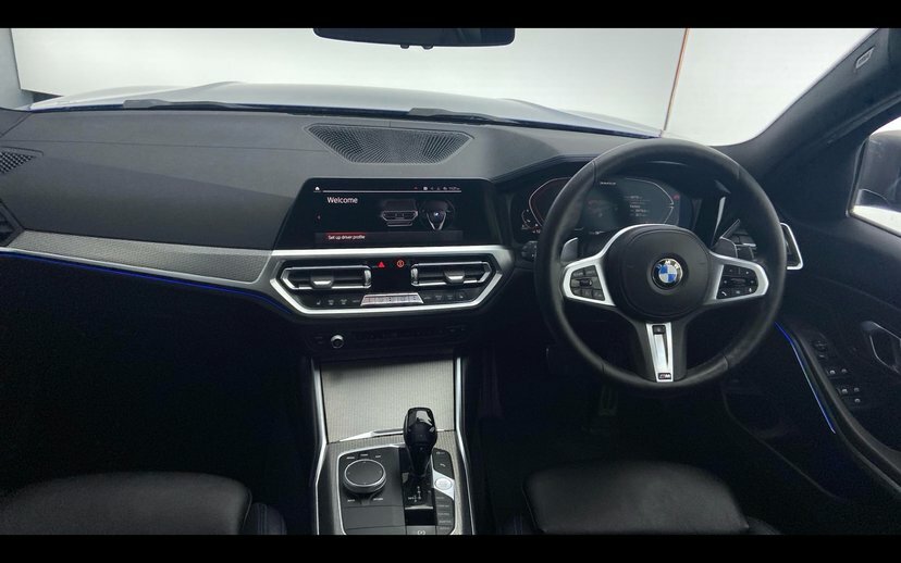 BMW 3 Series M340d Xdrive Saloon Blue #4