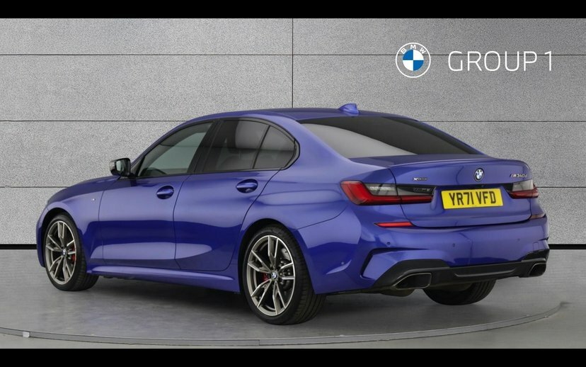 BMW 3 Series M340d Xdrive Saloon Blue #2