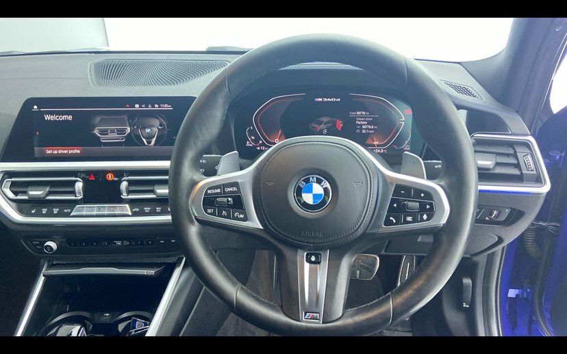 BMW 3 Series M340d Xdrive Saloon Blue #5