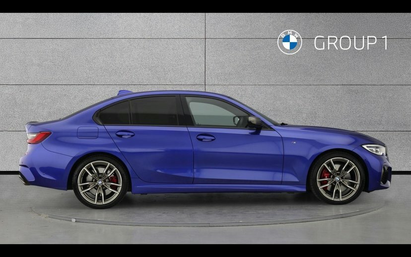 BMW 3 Series M340d Xdrive Saloon Blue #3
