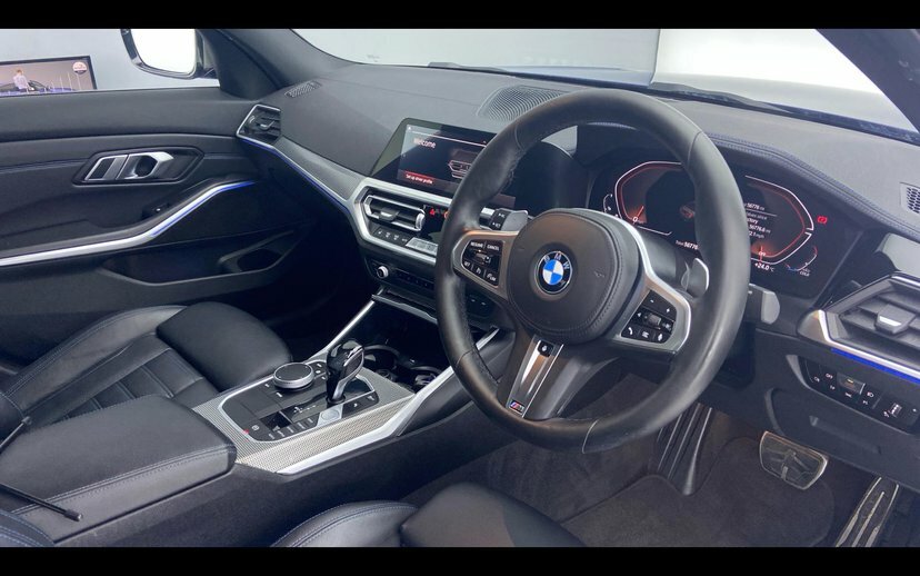 BMW 3 Series M340d Xdrive Saloon Blue #6