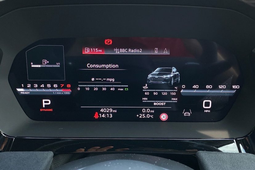 Audi S3 2.0 Tfsi Black Edition Sportback S Tron VN25EWB Red #7