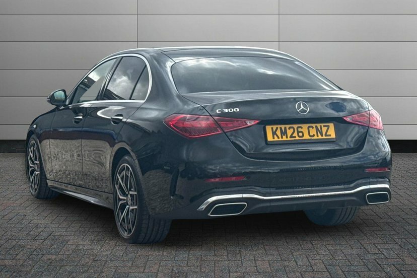 Mercedes-Benz C Class 2.0 C300h Mhev Amg Line Premium Saloon Petro Black #2