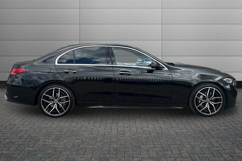 Mercedes-Benz C Class 2.0 C300h Mhev Amg Line Premium Saloon Petro Black #3